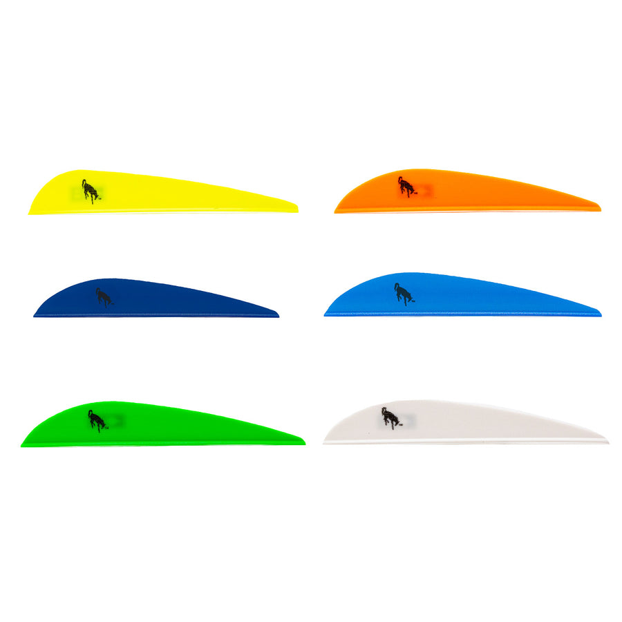 Bohning Bronco Vane 3inch - 100 Vanes