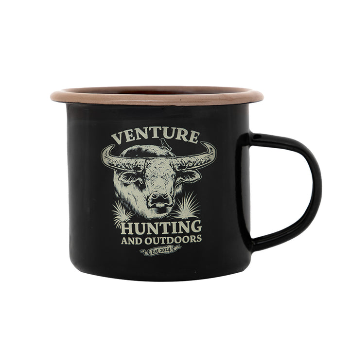Venture Ferals Buffalo Enamel Mug - 350ml