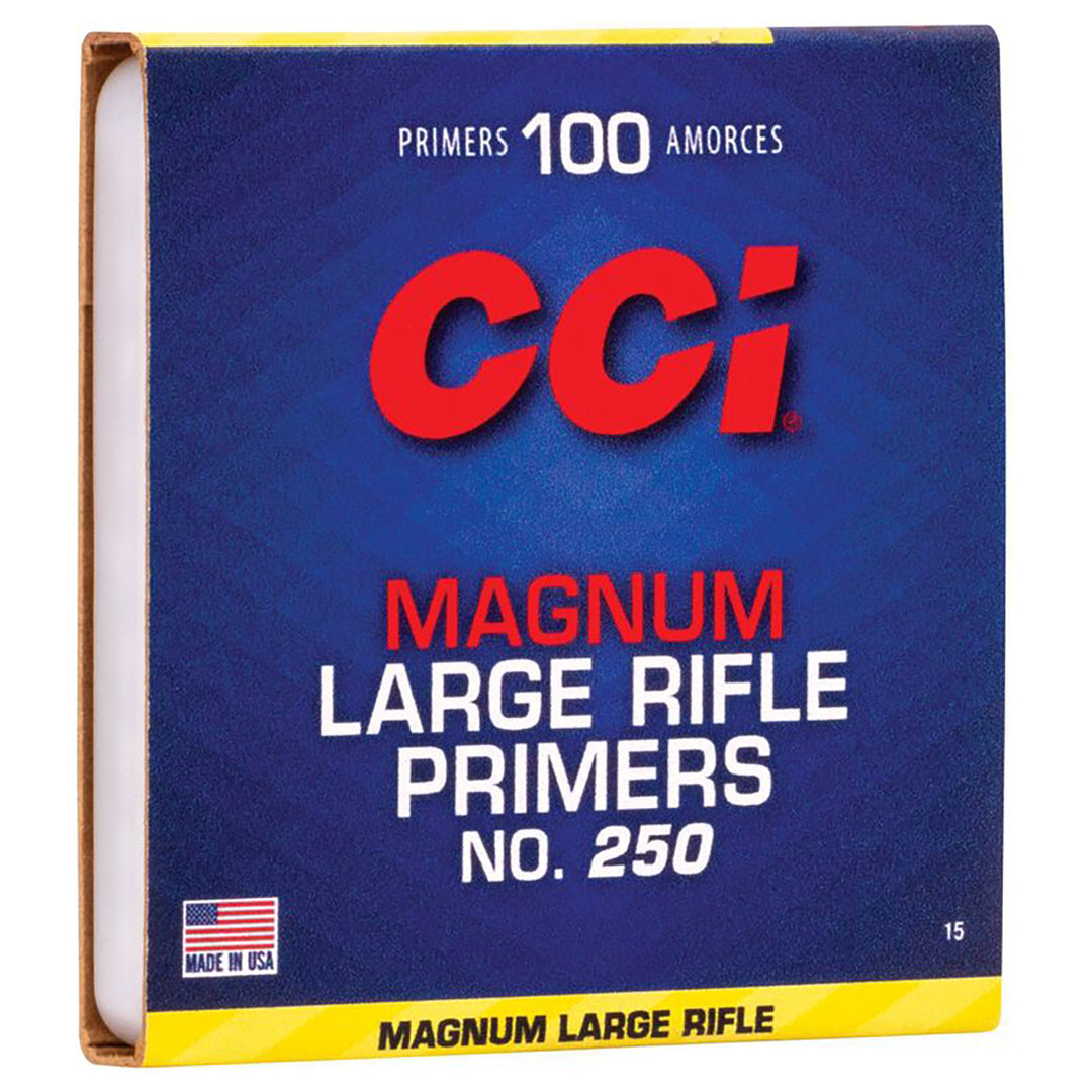 CCI Primer 250 Large Rifle Magnum - 100pk