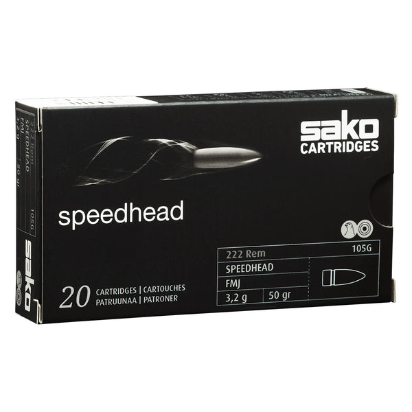 Sako 223 Rem 50gr Speedhead (FMJ) - 20 Rounds
