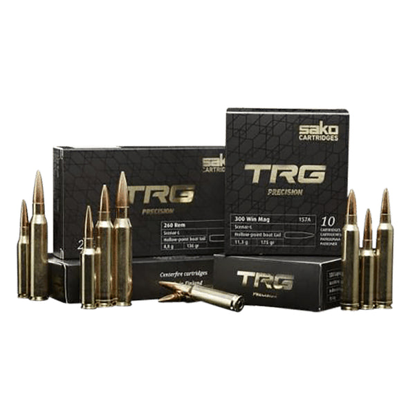 Sako 308 Win 168gr TRG Precision Lapua Scenar-L Centrefire Ammo - 20 Rounds