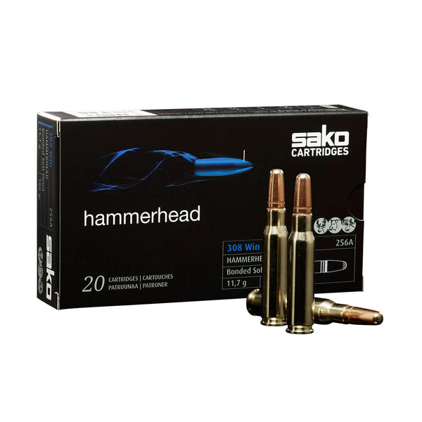 Sako Hammerhead 308 WIN 180Gr - Centrefire Ammo - 20 Rounds
