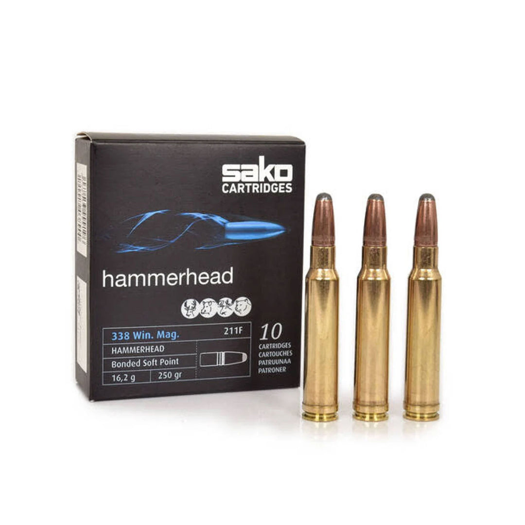 Sako Hammerhead 338WM 250Gr - 10 Rounds
