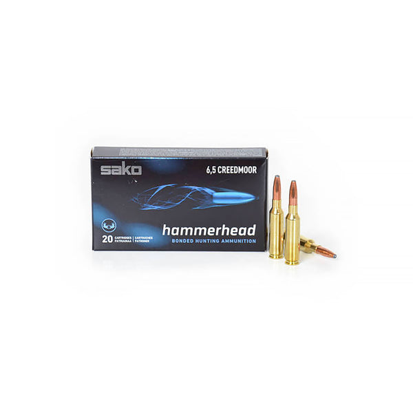 Sako Hammerhead 6.5CM 156Gr - Centrefire Ammo - 20 Rounds