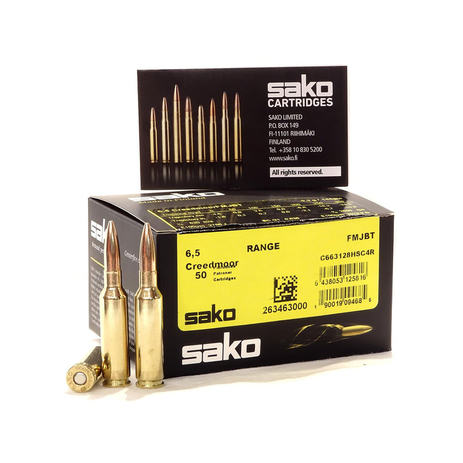 Sako Speedhead 6.5CM 144Gr Range FMJ - 50 Pack