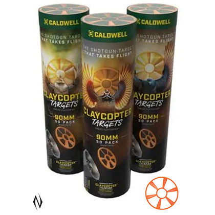 Caldwell Clay Copter 90mm Discs - 50 Pack