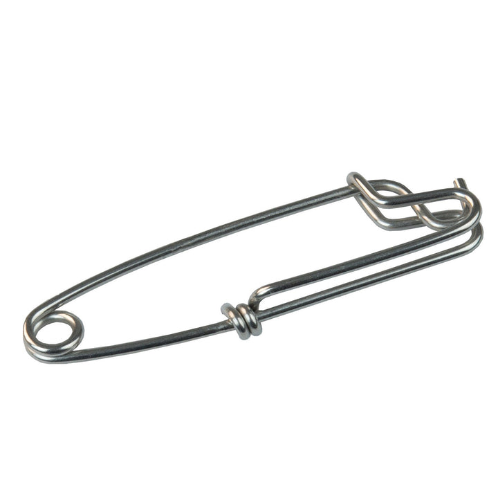 Shark Clip 2.8mm x 100L without swivel Silver