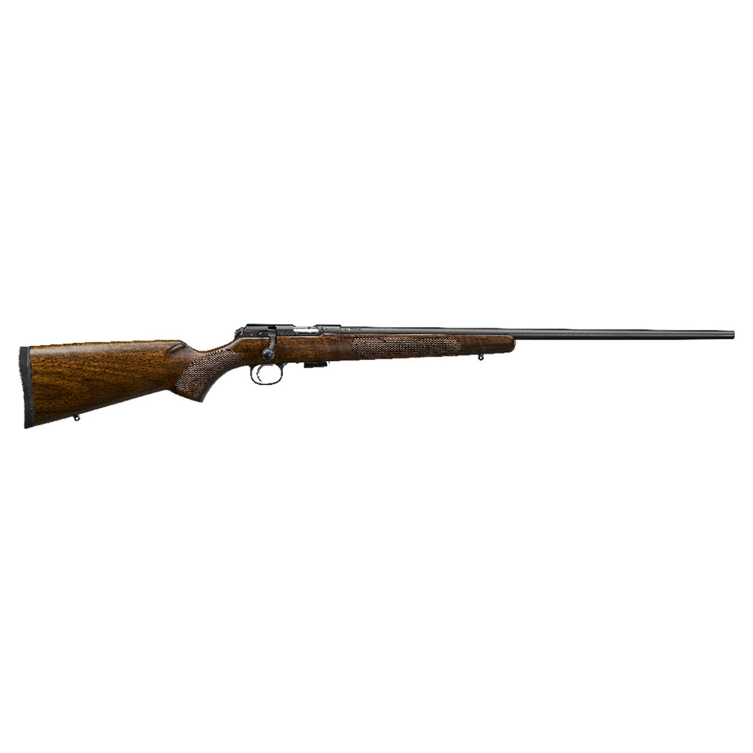 CZ 457 Beechwood 5rnd 20in TB Rimfire Bolt Action Rifle - Right Hand