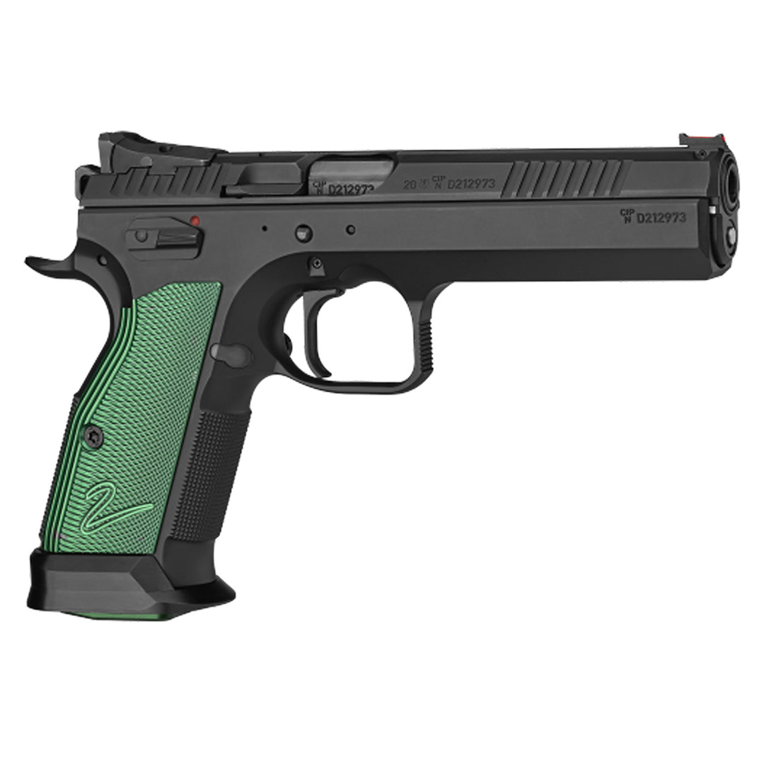 CZ TS 2 9MM Racing Green 134mm 2 S/Mags 10rnd Mag