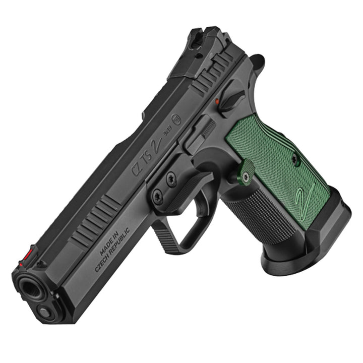 CZ TS 2 9MM Racing Green 134mm 2 S/Mags 10rnd Mag