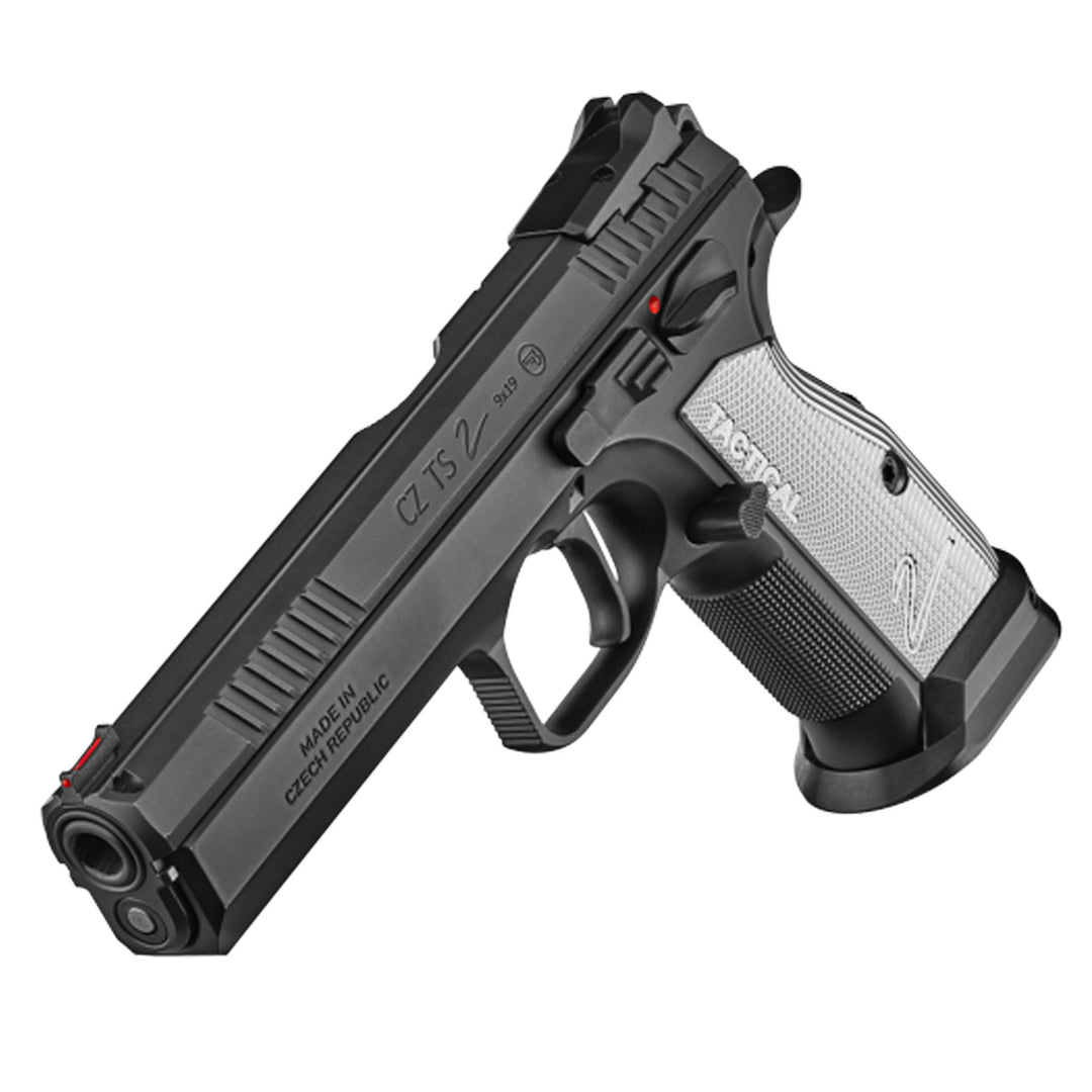 CZ TS 2 9MM Black 134mm 2 S/Mags 10rnd Mag Pistol