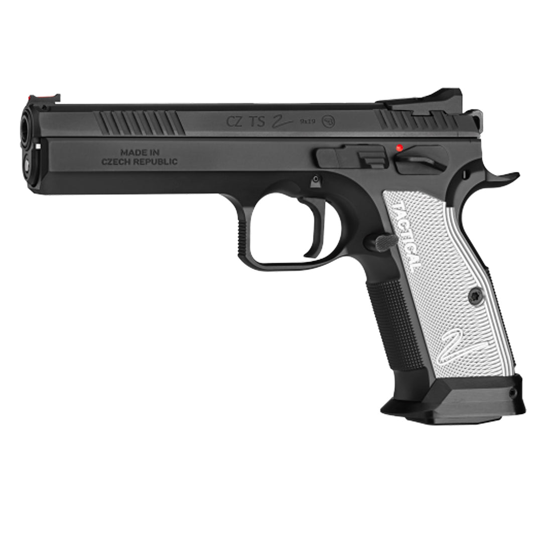CZ TS 2 9MM Black 134mm 2 S/Mags 10rnd Mag Pistol