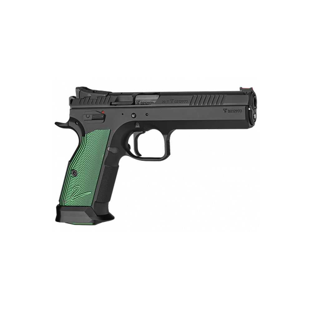 CZ TS 2 9MM Racing Green 134mm 2 S/Mags 10rnd Mag 9mm
