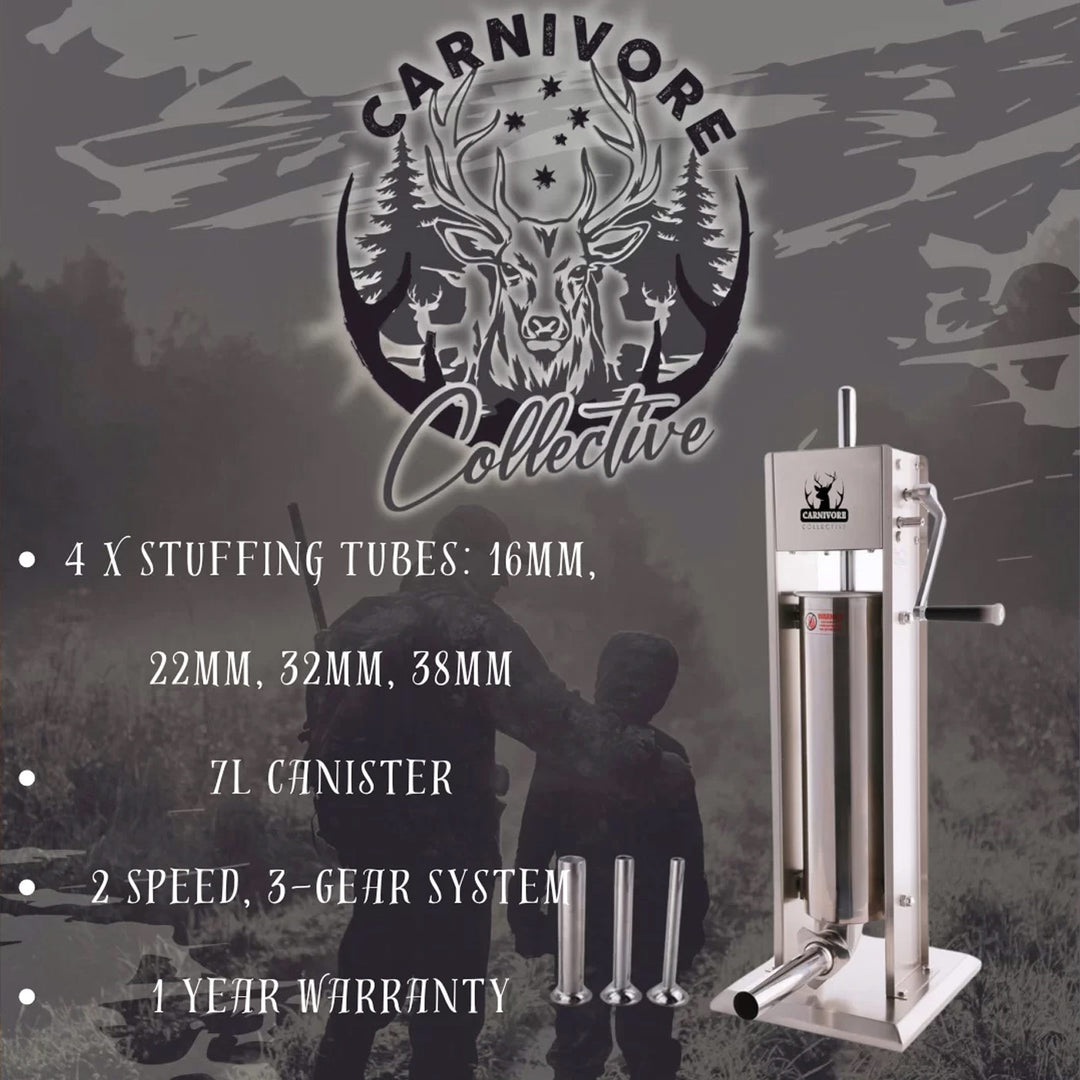 Carnivore Collective 7L Vertical Sausage Stuffer