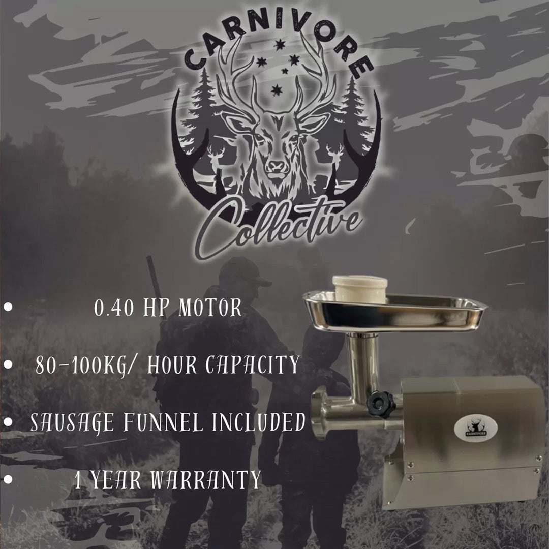 Carnivore Collective BEG408 No.8 Electric Mincer