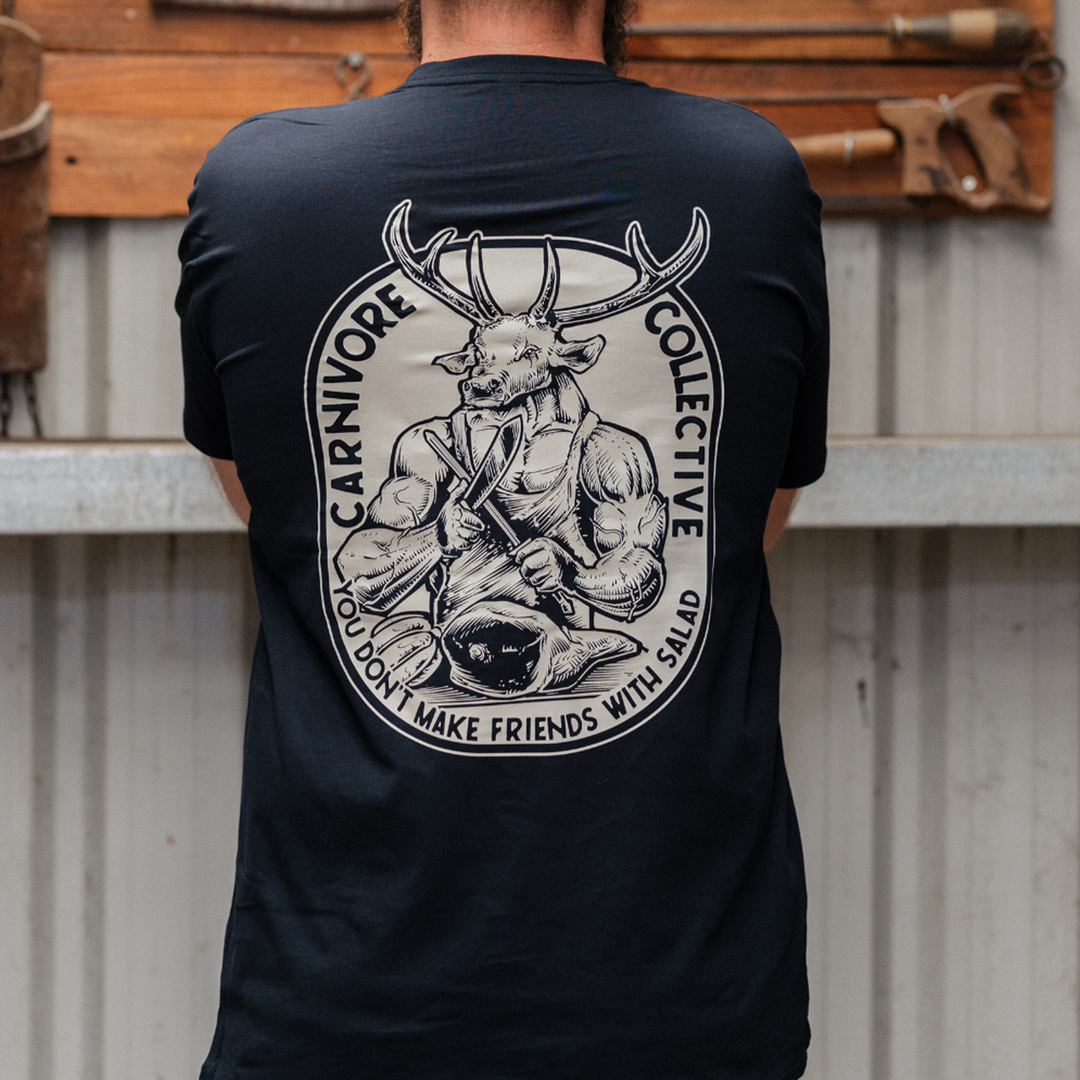 Carnivore Collective Jacked Deer Tee