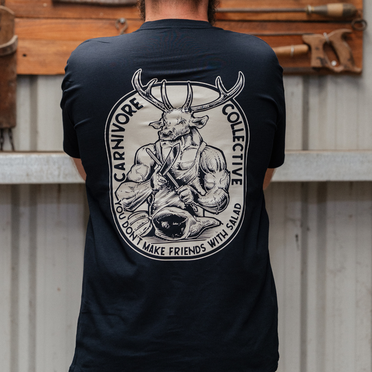 Carnivore Collective Jacked Deer Tee