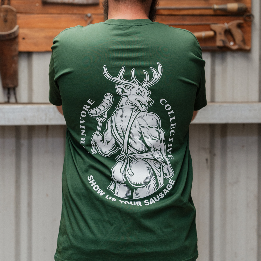 Carnivore Collective Show Us Your Sausage Tee