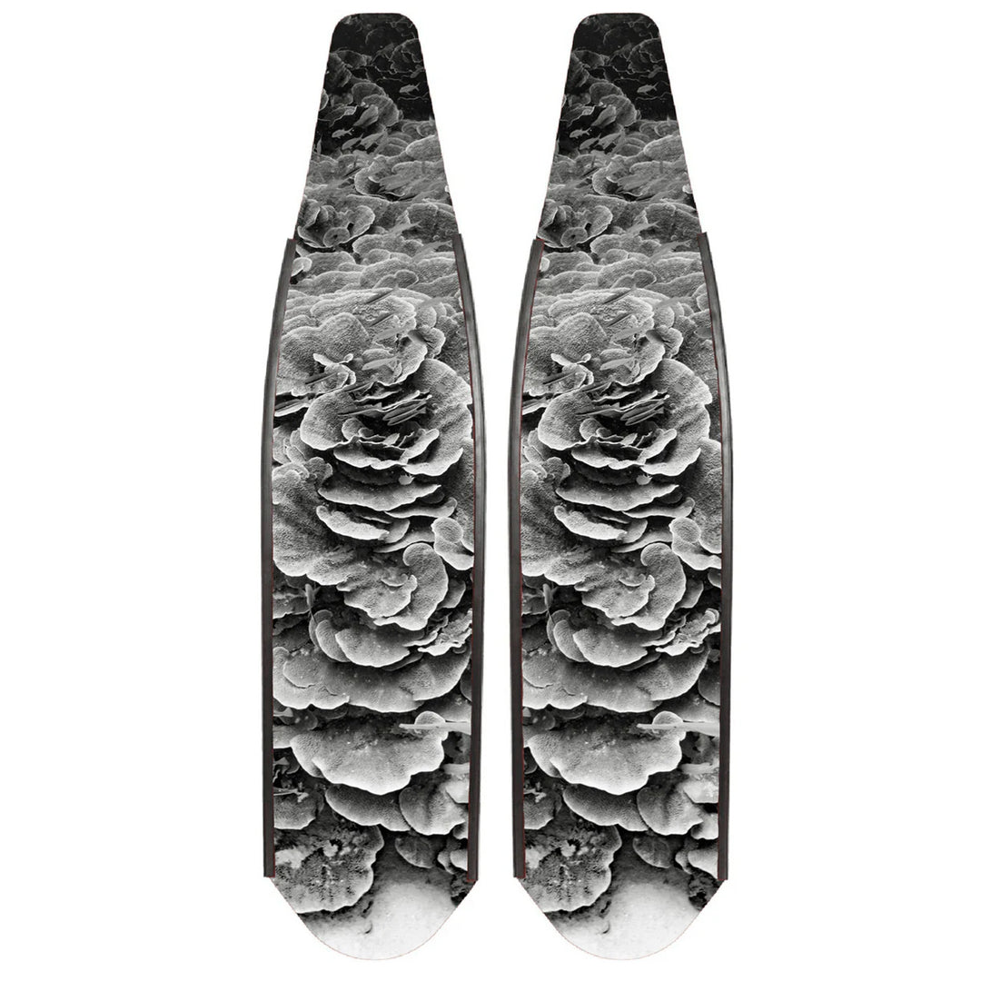 DiveR Carbon Blades - Coral B&W