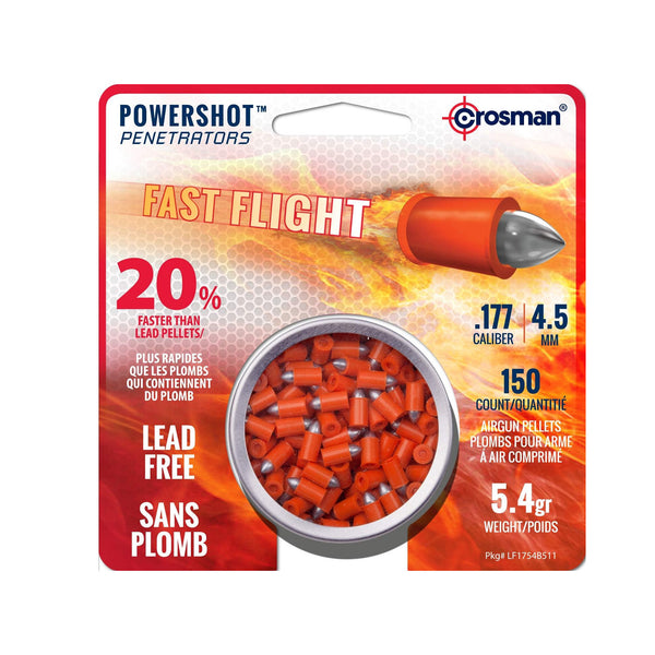 Crosman .177cal 5.4gr P/Shot Penetrator - 150pk