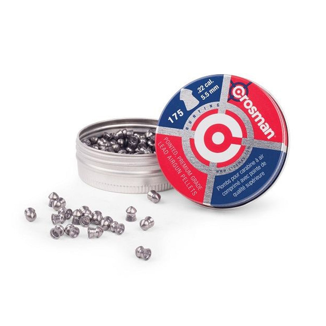 Crosman .22CAL 14.3gr Pointed Pellet - 175pk
