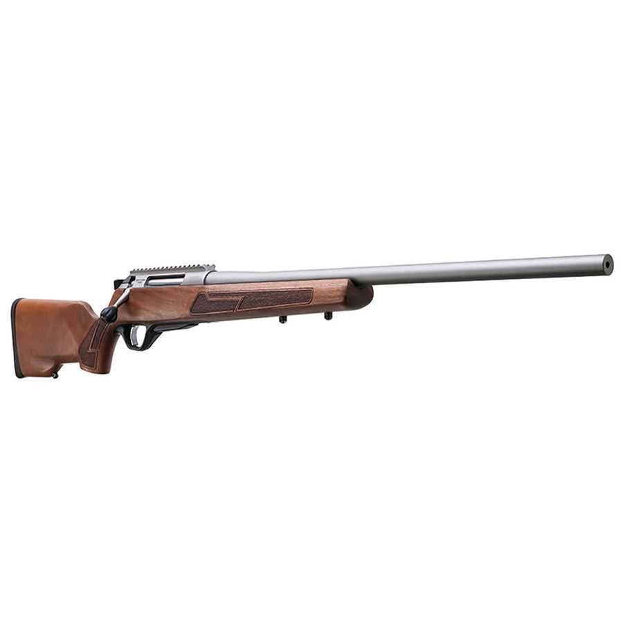 Lithgow LA102 Right Hand Bolt Action Rifle - Titanium Cerakote Walnut - .223 REM