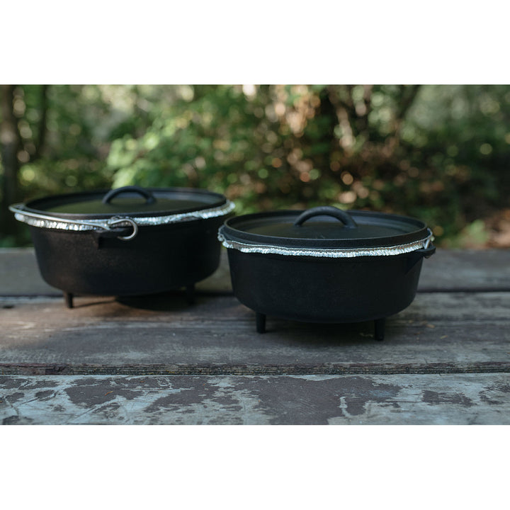 Camp Chef Cast Iron Deluxe Dutch Oven - 9 1/3 Quart - 12in 12in
