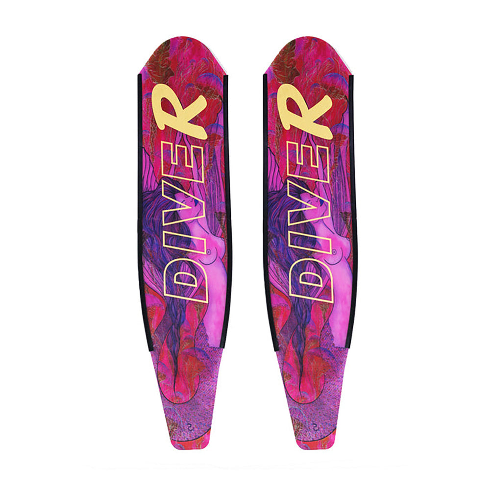 DiveR Carbon Blades - Mermaid M / Pink