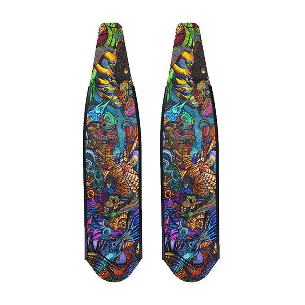 DiveR Carbon Blades - Reef Life M / Multi