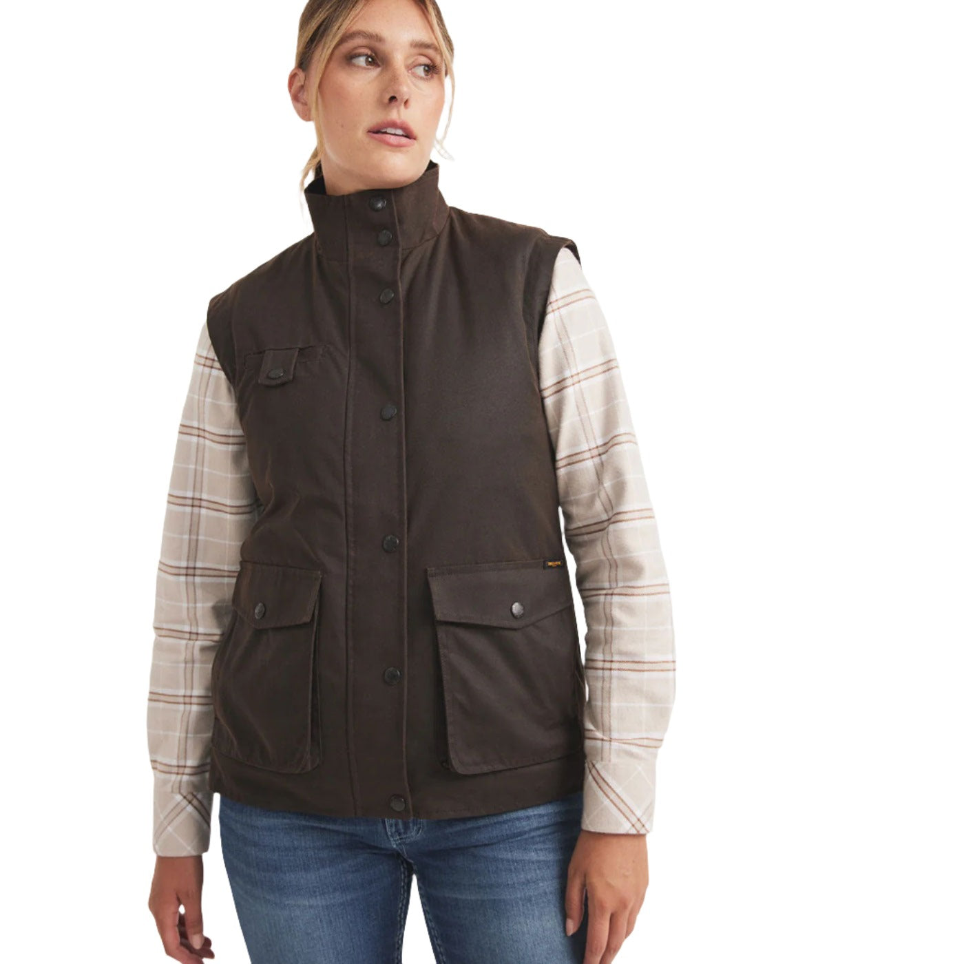 Driza bone Jumbuck Oilskin Vest Venture Hunting