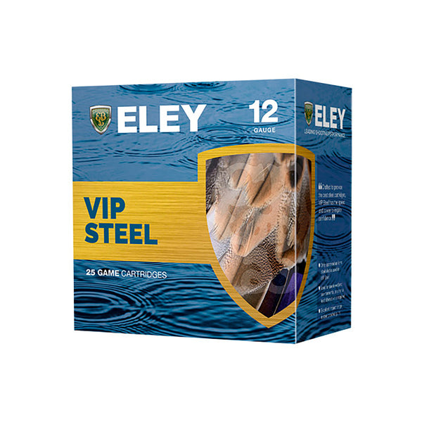 Eley Vip Steel 12G 32Gr Size 2 1350Fps Shotshell - 25 Pack