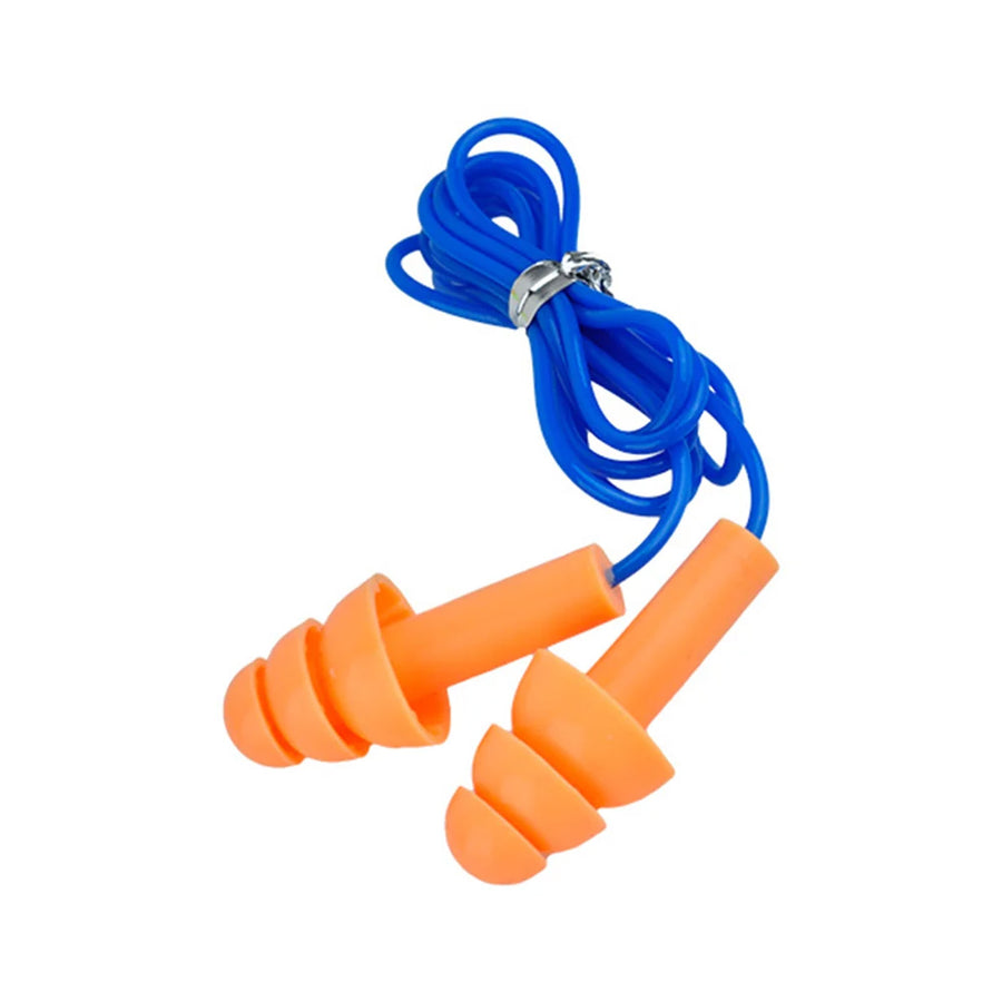 Earmor M04 Silicone Ear Plugs (with Neck Cable) - 100 Pack