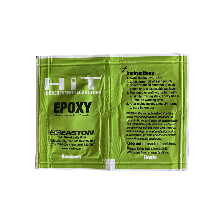 Easton Epoxy Adhesive Pouch - 3 Pack