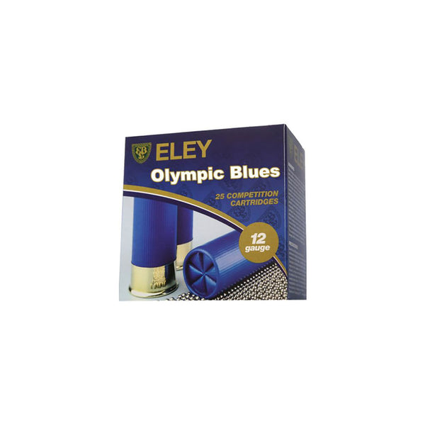 Eley Olympic Blues 12G 28gr 7.5 1250FPS Shot Shell - 25 Rounds