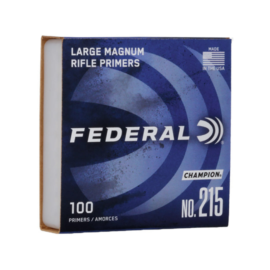 Federal Large Magnum Rifle Primer F215 - 100 Pack L