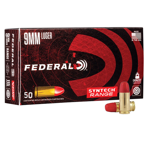 Federal American Eagle Syntech Tsj 9Mm Luger 124Gr - 50 Rounds