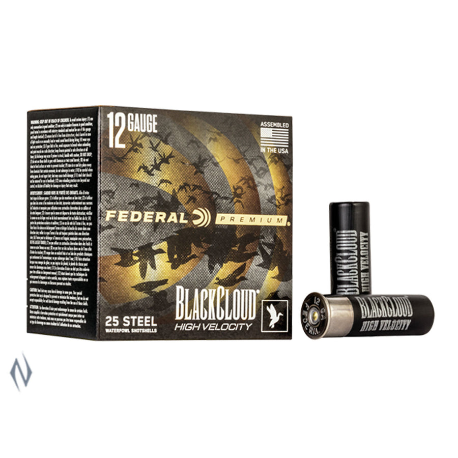 Federal Black Cloud Shot Shell - 36 Gram Load - 1450 FPS - BB Size - 12 Gauge - 25 Rounds 12 GAUGE