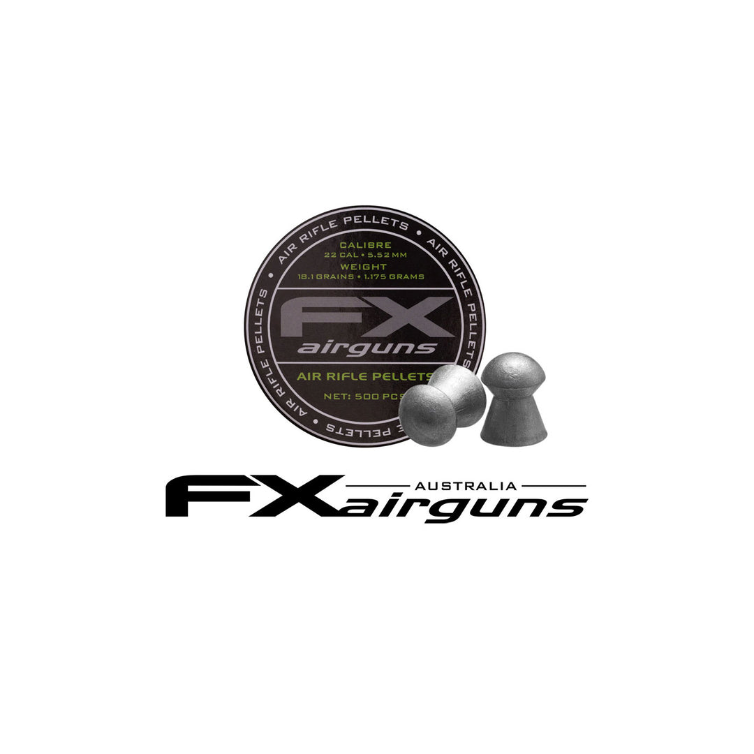 FX Premium Pellets Diabolo JUMBO EXACT HEAVY cal .22 / 5.52mm / 18.13gr - 500 Pack .22 CAL