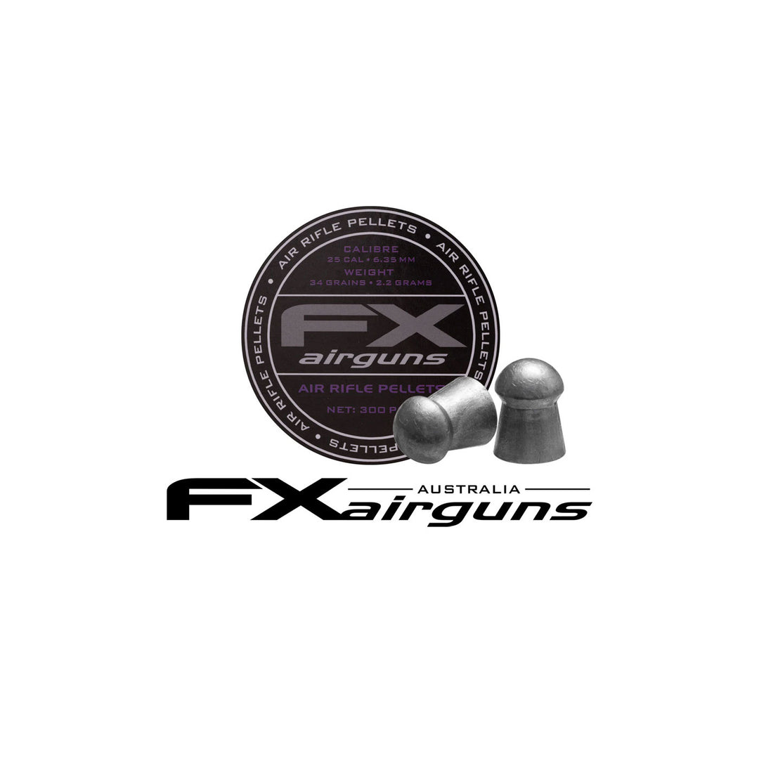 FX Premium Pellets Diabolo EXACT KING HEAVY MKII cal .25 / 6.35mm / 33.95gr - 300 Pack .25 CAL