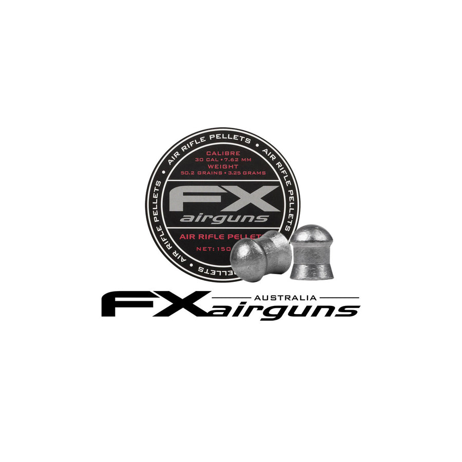 FX Premium Pellets Diabolo EXACT cal .30 / 7.62mm / 50.16gr - 150 Pack .30 CAL