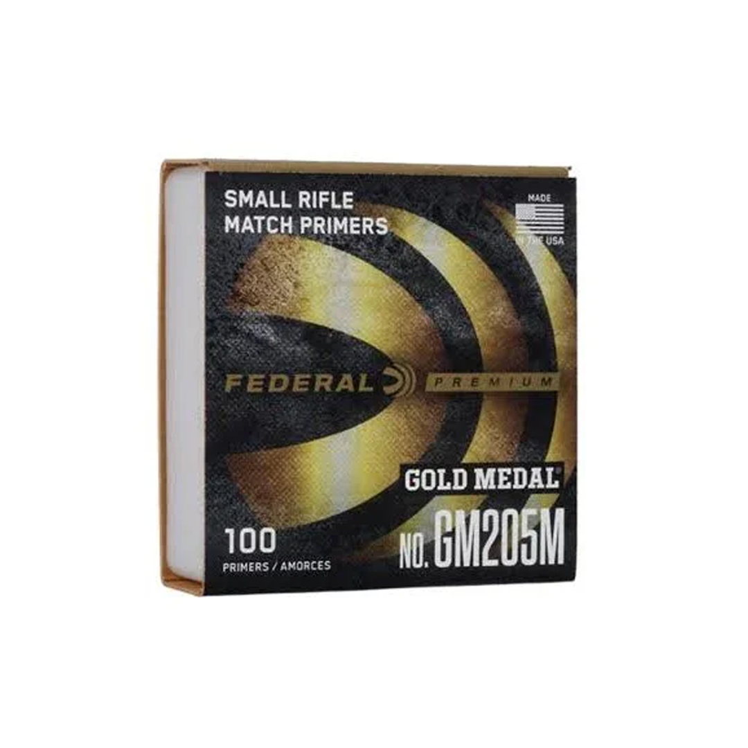 Federal GM205M Gold Medal Small Rifle Primer - 100pk