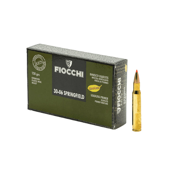 Fiocchi 30-06SPRG 150GR 2900 FPS EPN Centrefire Ammo - 20 Rounds