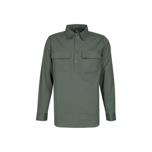 Spika X Venture Mens Go Work Half Button Shirt
