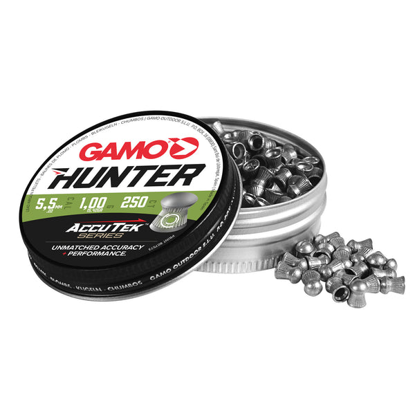 Gamo Accutek Hunter Air Rifle Pellets - 250pcs