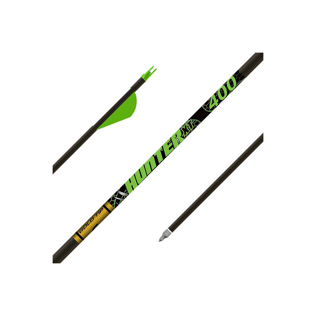 Gold Tip Hunter XT Arrow Bare Shafts - 12pk