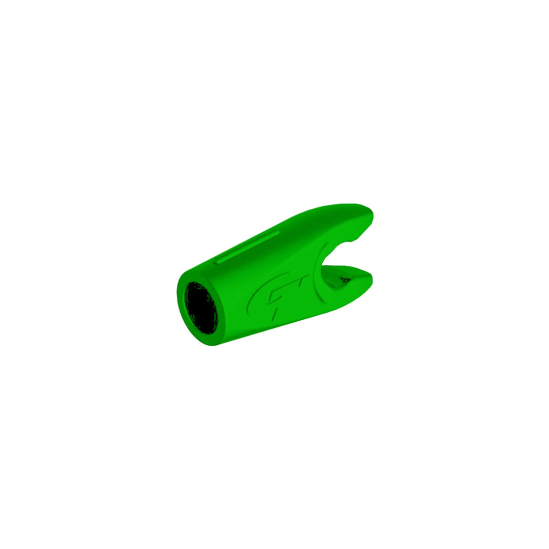 Gold Tip Nock Mini Pin HD - Solid Green - 12pk