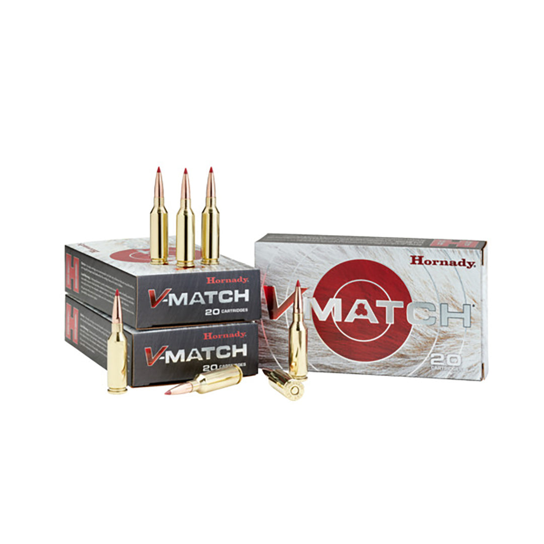Hornady 22 CREED 80gr ELD Match Ammo - 20 Rounds Calibre - 22 CREEDMOOR