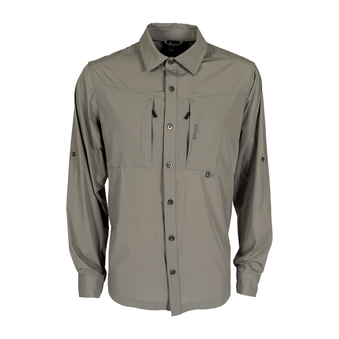 Spika Mens Skipper Button Up LS Shirt