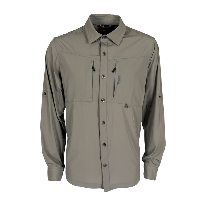 Spika Mens Skipper Button Up LS Shirt