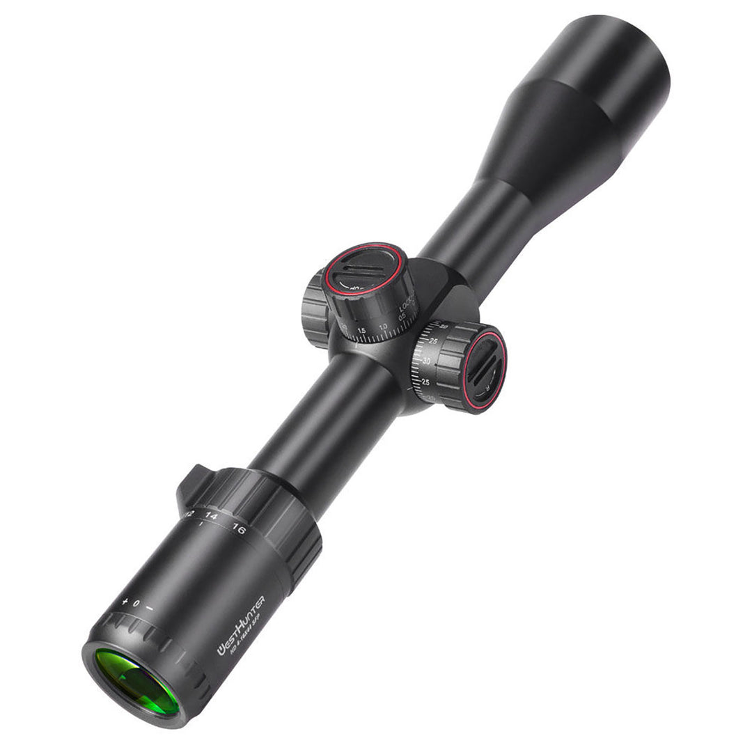 West Hunter HD 4-16x44 SFP Rifle Scope Black